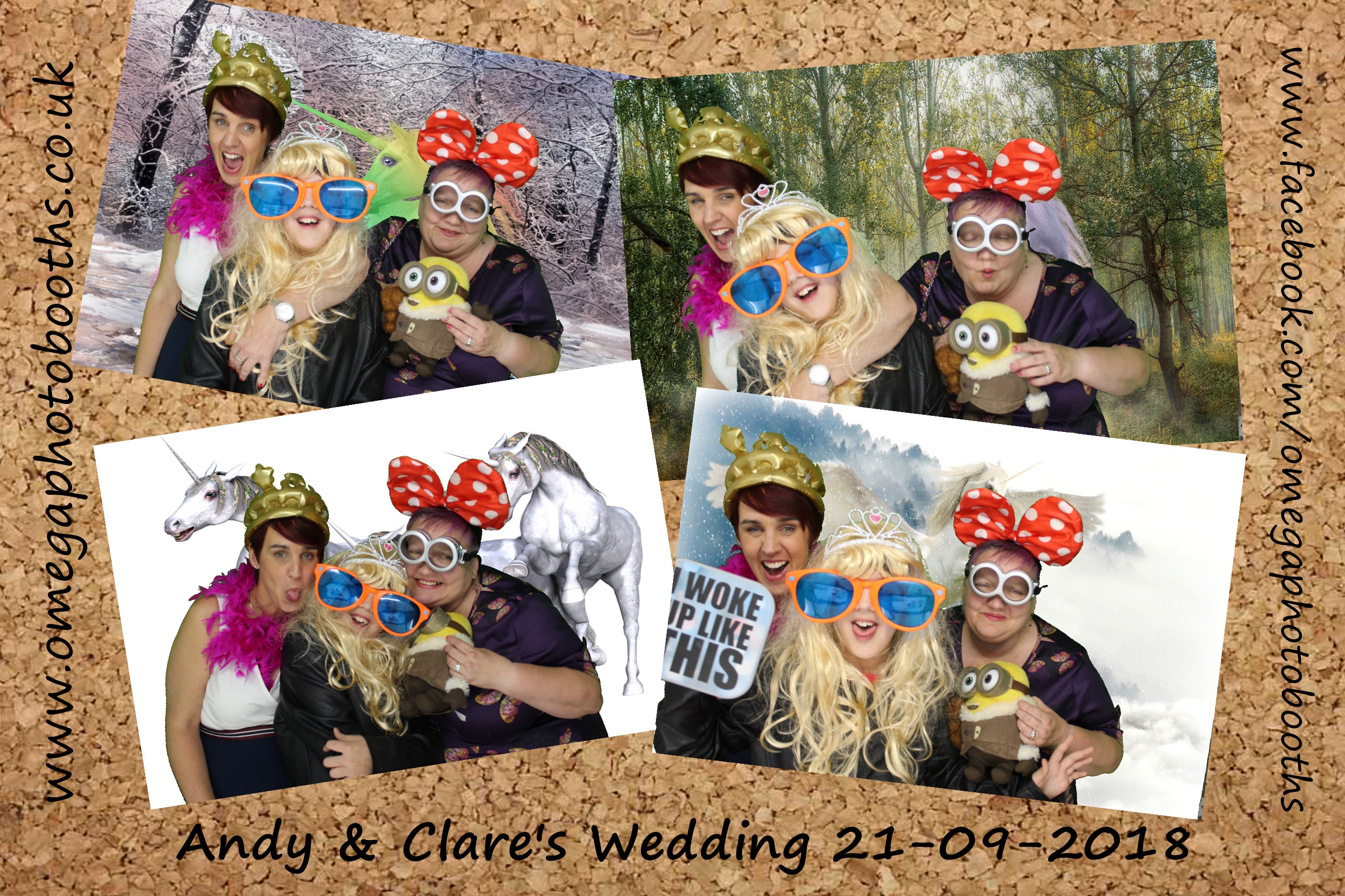 Andy and Clare wedding | View more photos from the event at gallery.omegaphotobooths.co.uk/u/Omega-Photobooths/Andy-and-Clare-wedding
